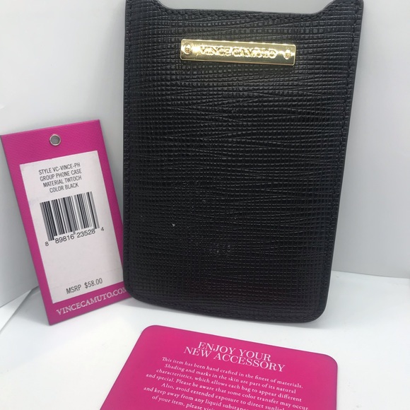 New Vince Camuto Phone Case Black - Picture 4 of 11